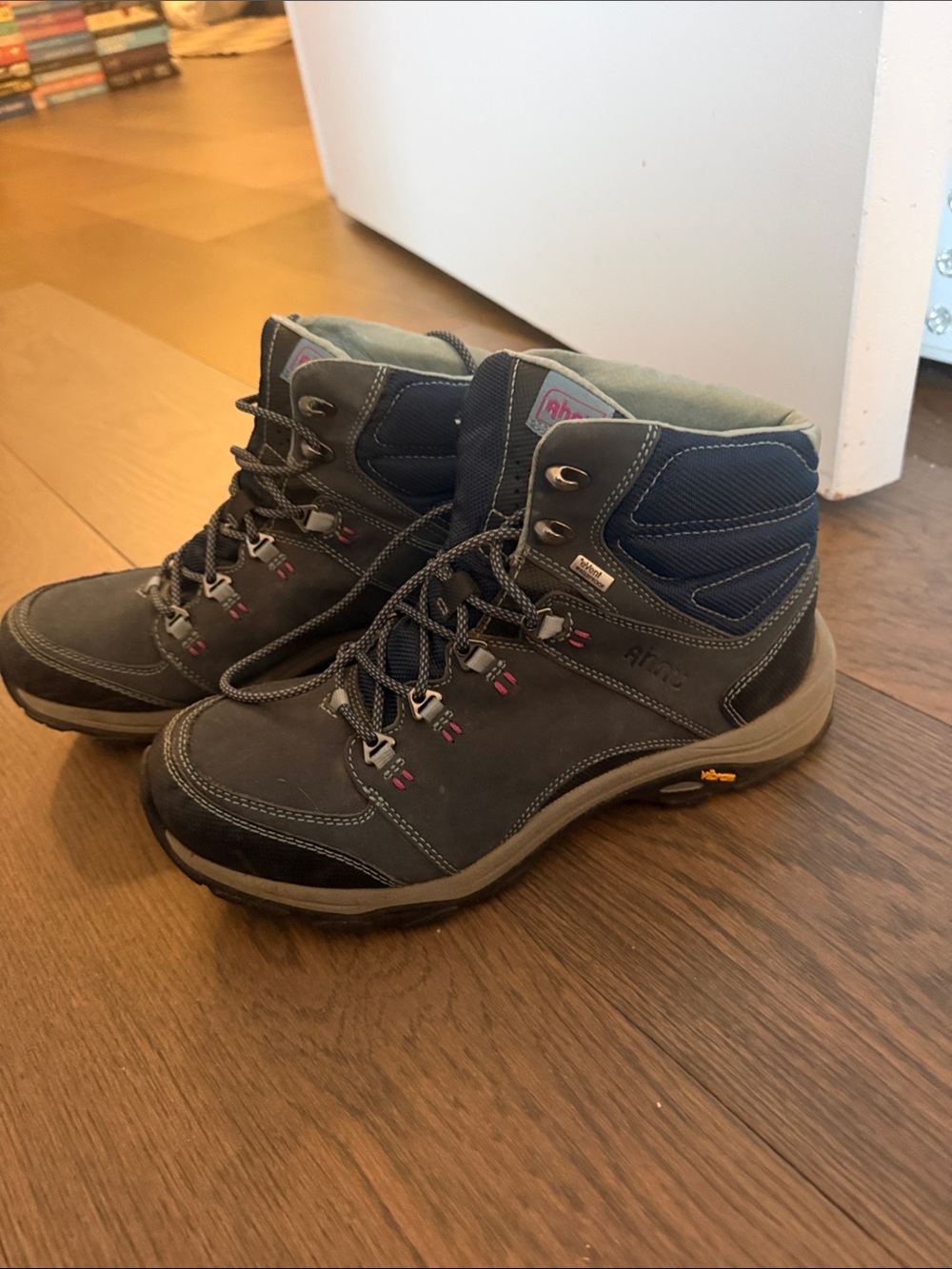 Teva Vibram blue hiking shoes Women's Hiking Boots